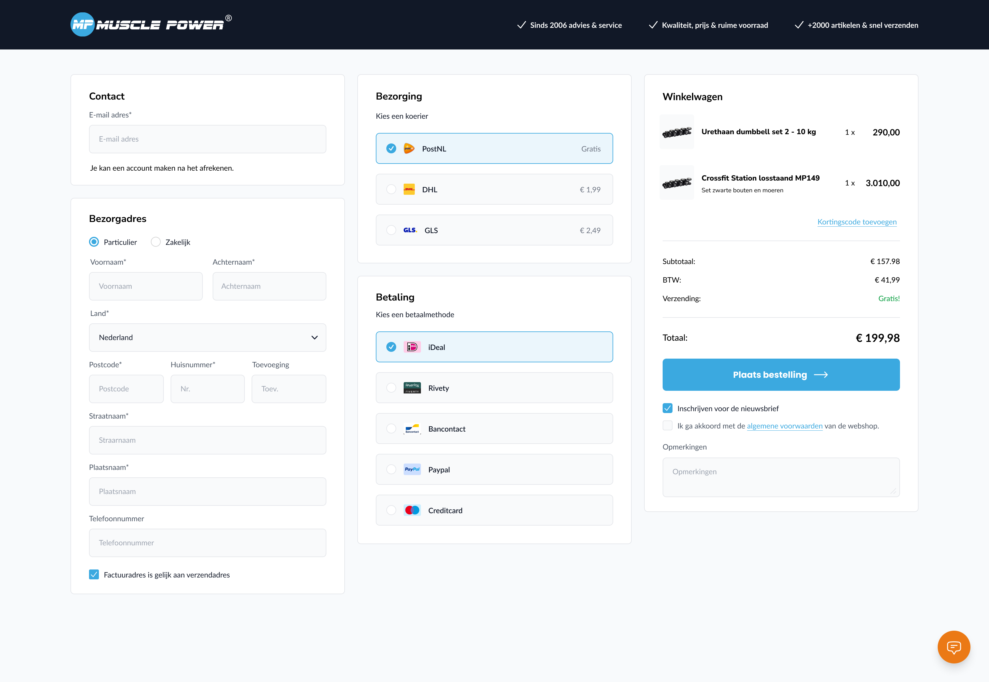 Kitxpert - Checkout Design